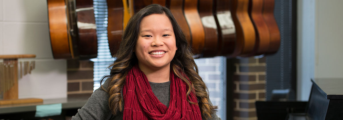 NIU Student Emily Schaumberg.